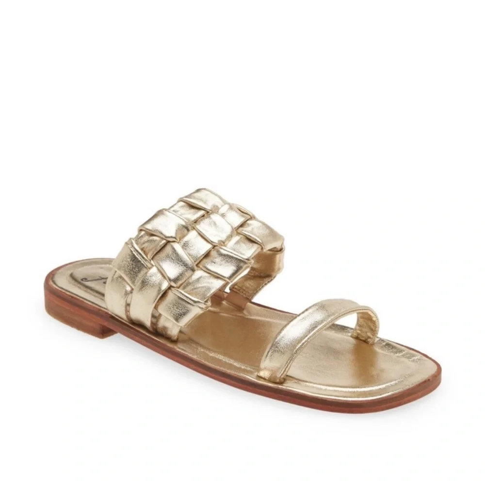 Gorgeous free people woven River sandals ❤️boho vibe ⭐️HP⭐️ - Picture 4 of 5